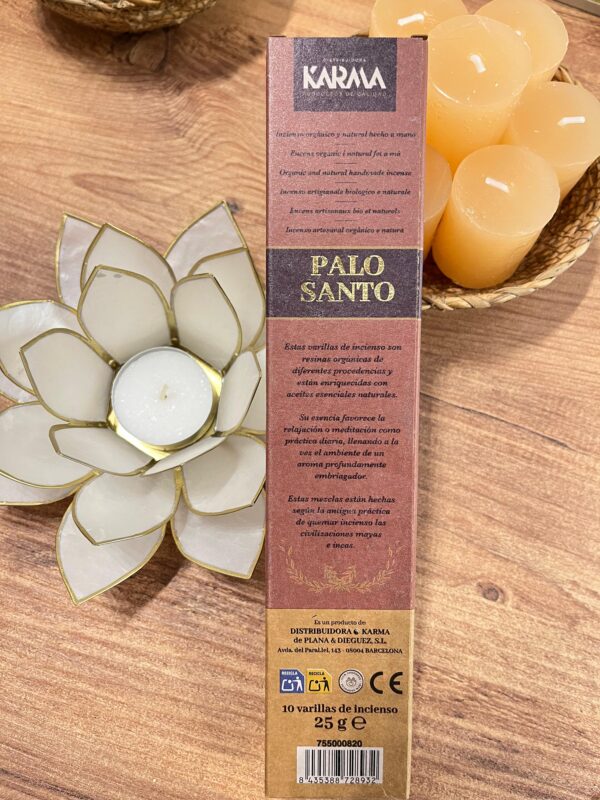 Incienso Karma Palo Santo - Imagen 2