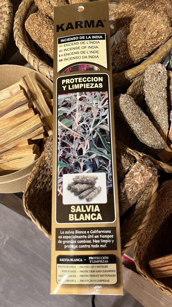 Incienso Karma Salvia Blanca