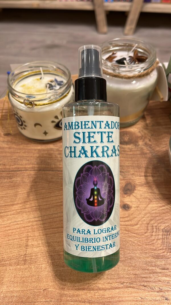 Ambientador exotérico siete chakras